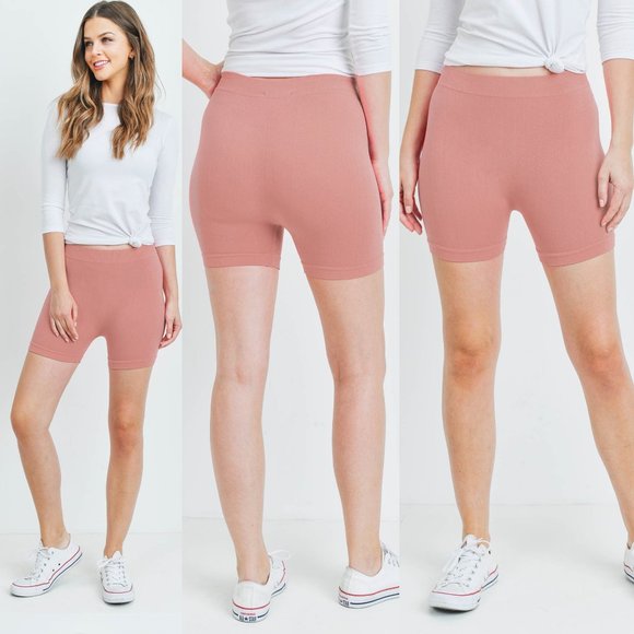 NEW Super Stretchy Seamless Biker Mini Boy Short - Picture 3 of 16